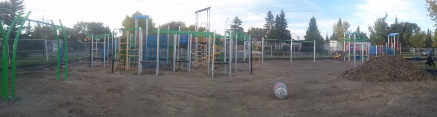 Deer Ridge Yellow Slide Park Playscape Sept 21,2013