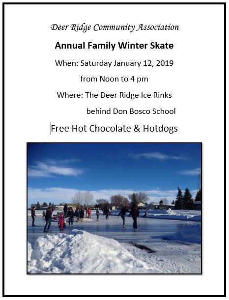 deer ridge winter family skate- january 12, 2019
